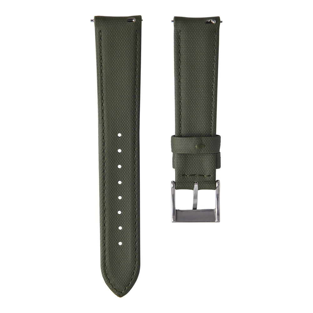 Klockarmband - Sail Strap Xlite - Sailcloth - Green